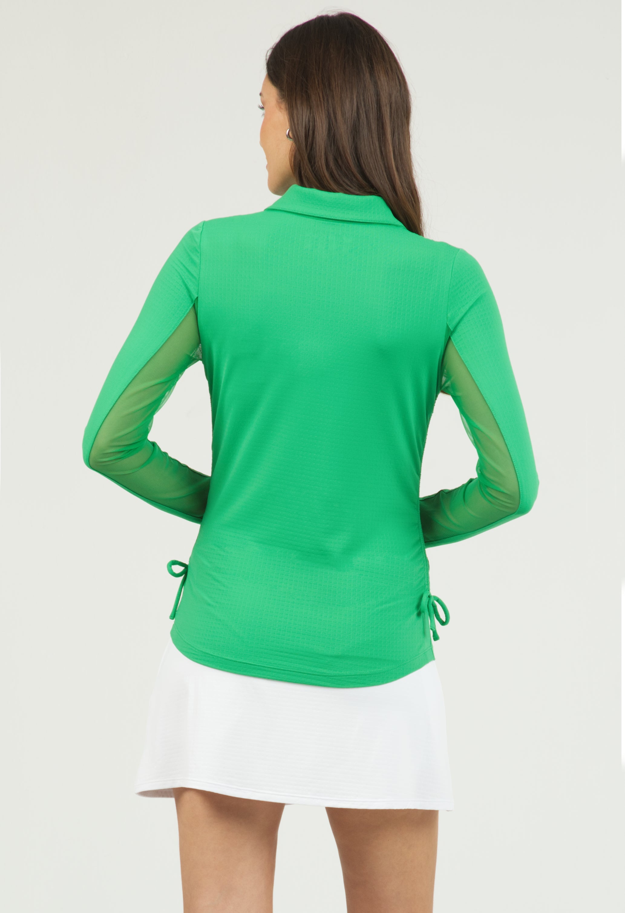 Adjustable Length Long Sleeve Polo - 48000