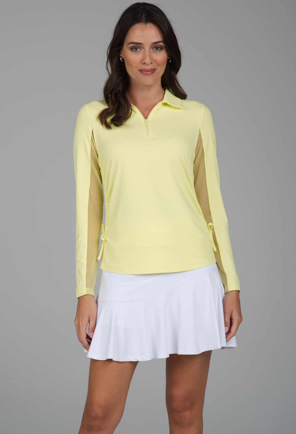 Adjustable Length Long Sleeve Polo - 48000