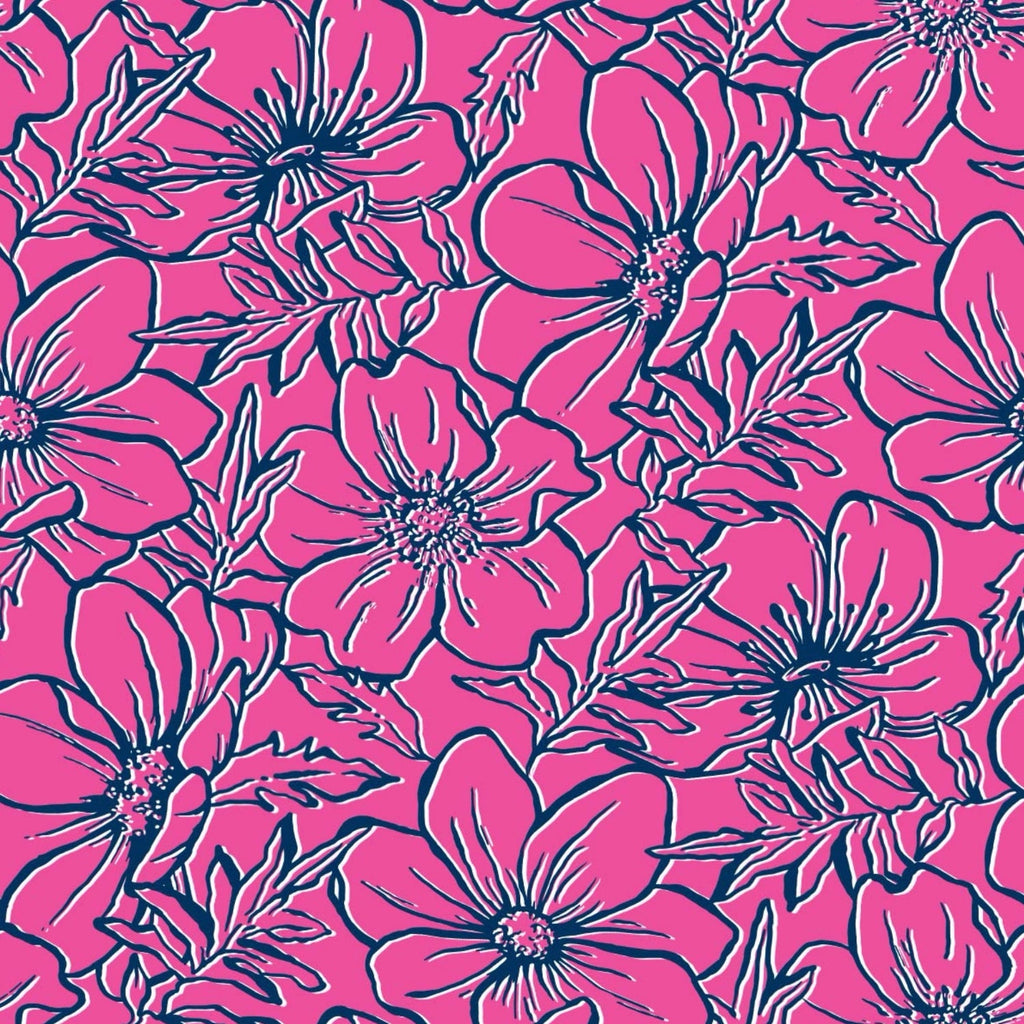 Diana Print Long Sleeve Mock Neck Top – 10930